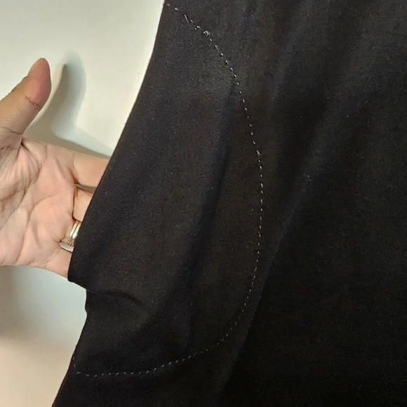 J. McLaughlin Women's Shift Dress Black Short Sleeve Size Small - Picture 11 of 14